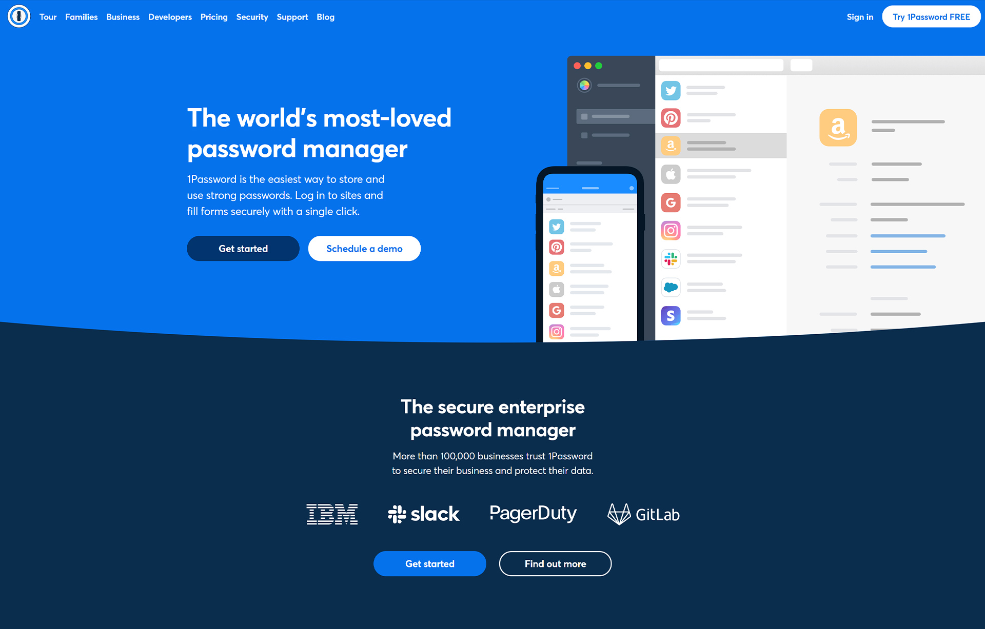 1Password screenshot